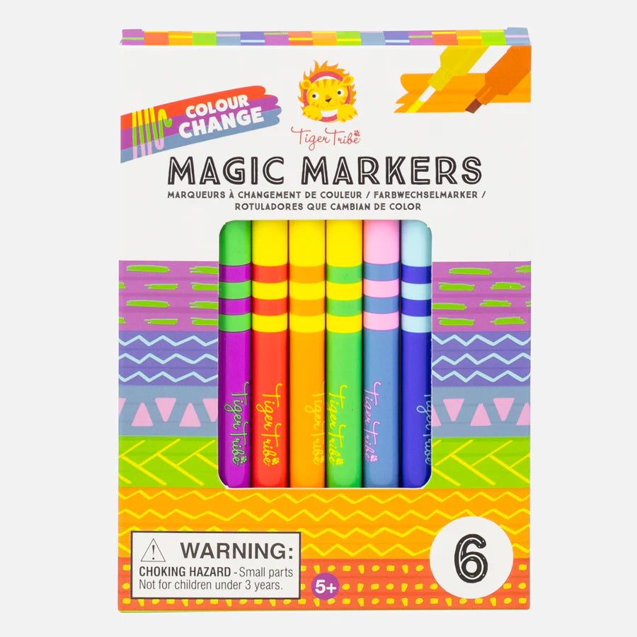 Magic Markers Change Colour