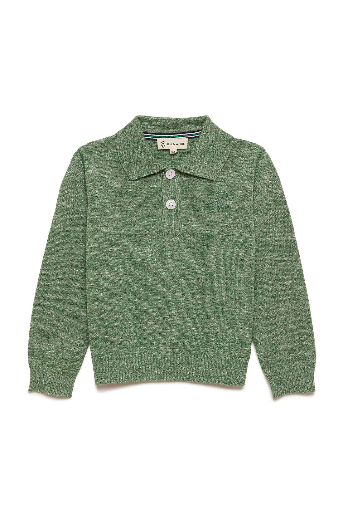 Iris and Wool Green Polo