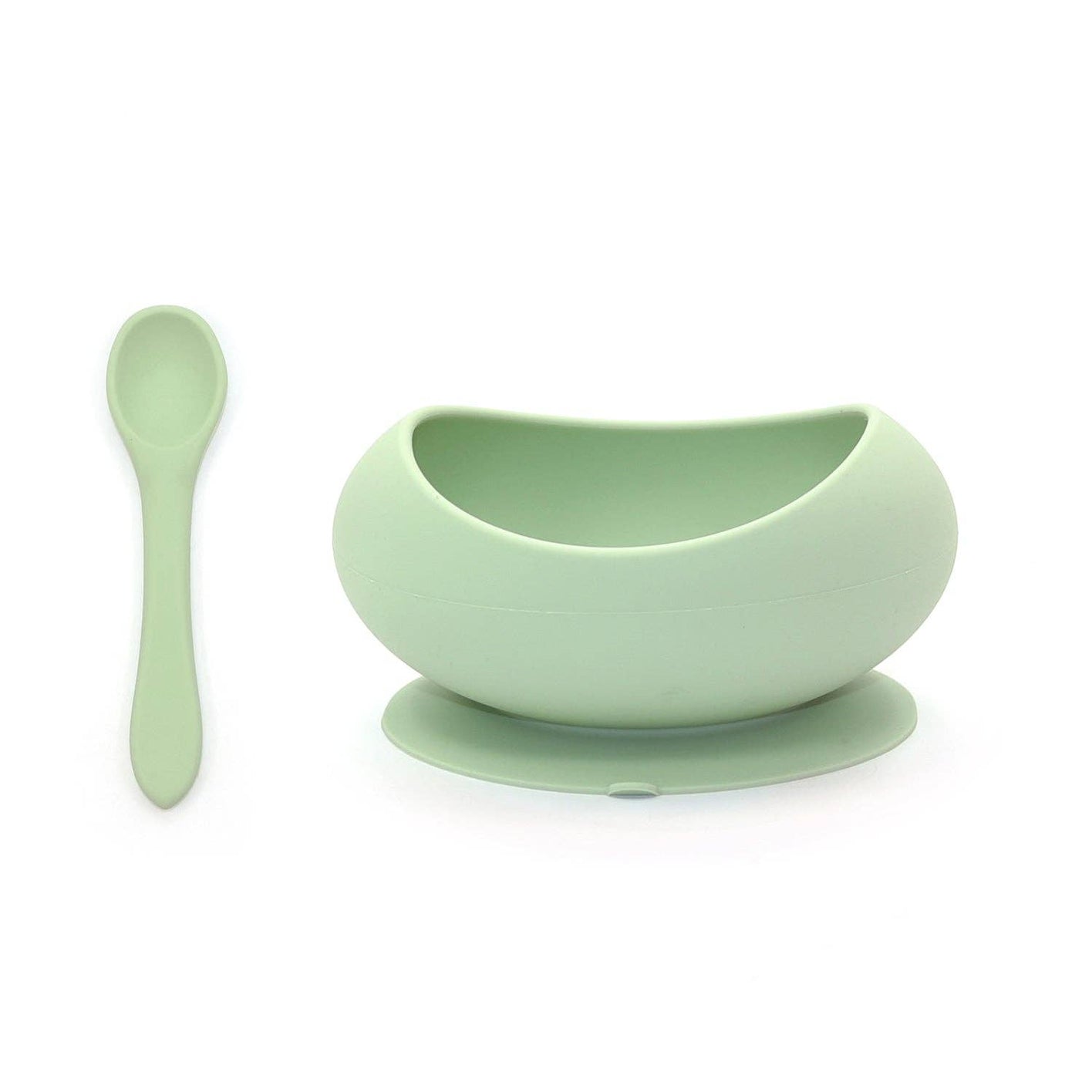 Stage 1 Suction Bowl & Spoon Set | Mint | OB