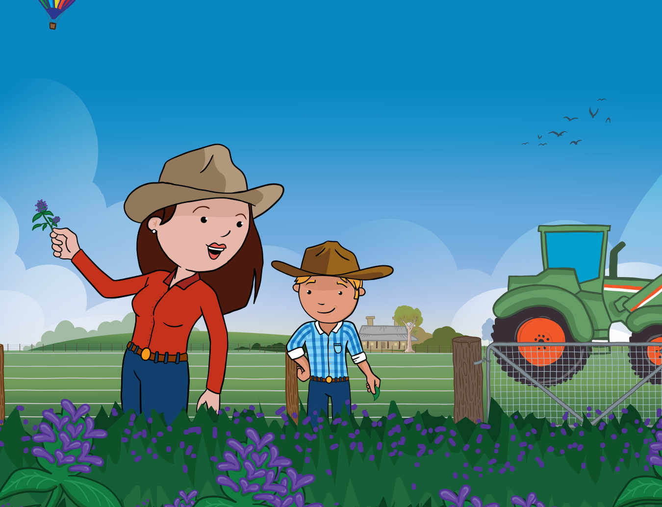 George the Farmer Haystack Hat-trick Picture Book