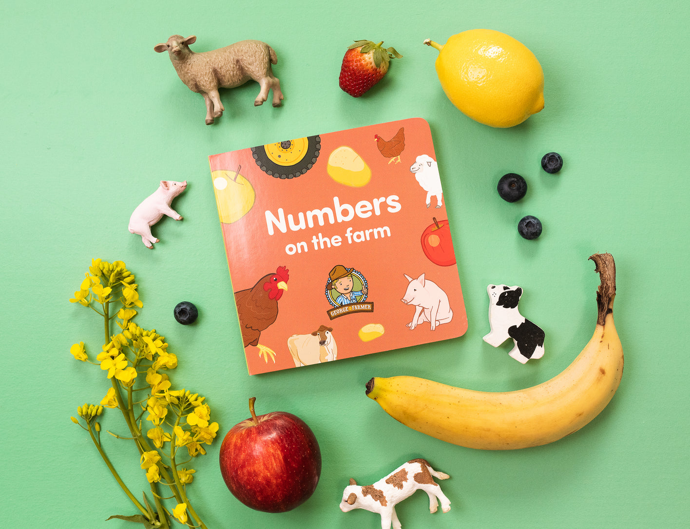 Numbers on the Farm Board Book (2022 Edition)