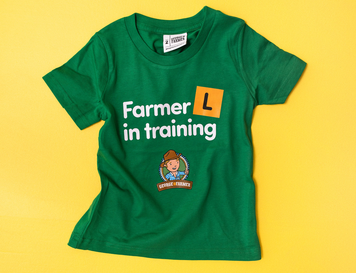 Learner 'Farmer in Training' Cotton T-Shirt