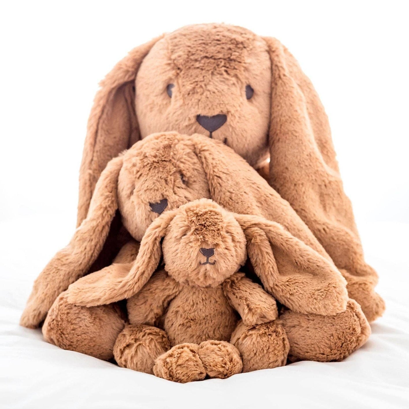Little Bailey Caramel Bunny Soft Toy 25cm