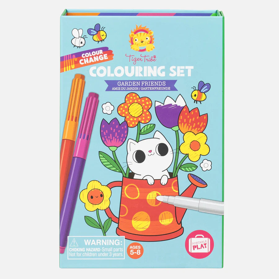 Colouring Set Garden Friends