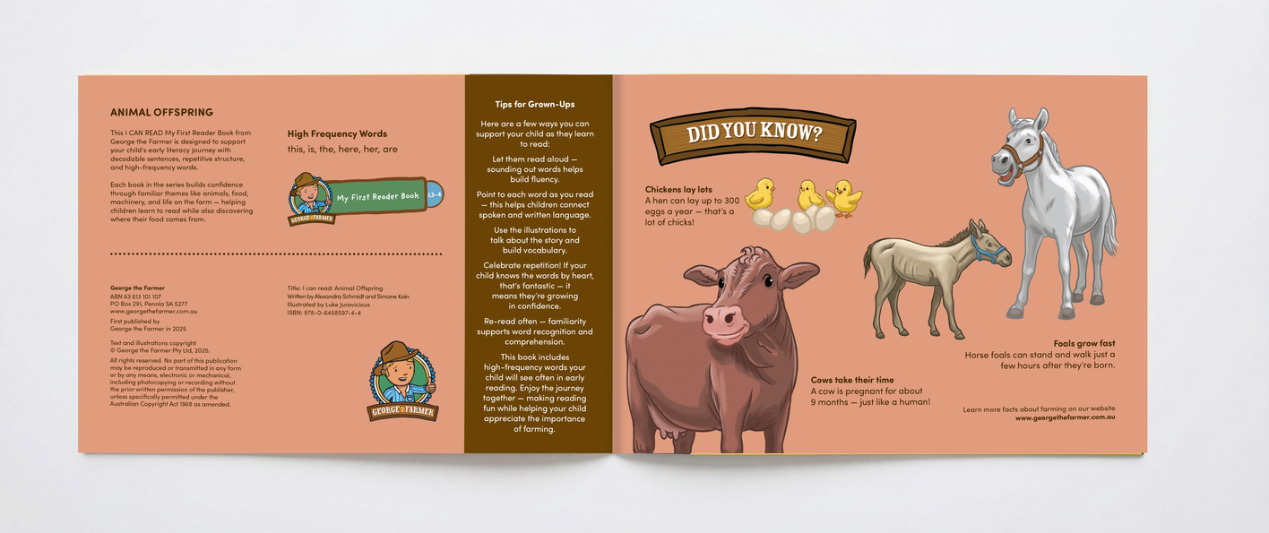 I Can Read - Animal Offspring (Level 3-4)