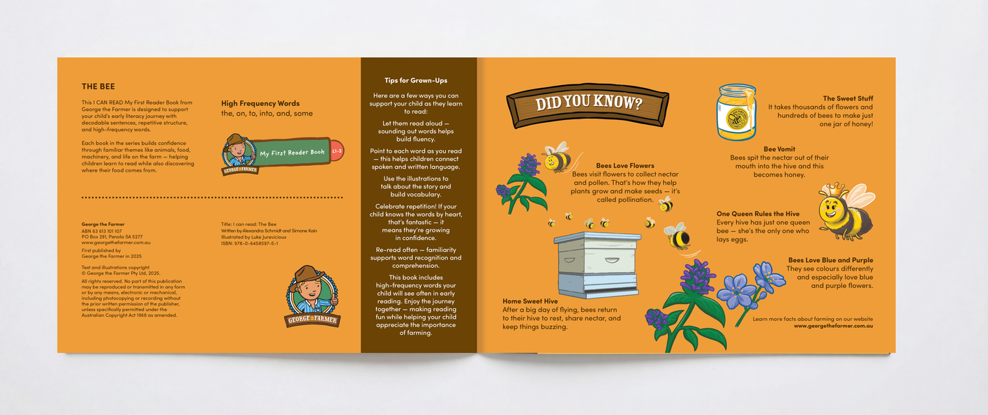 I Can Read - The Bee (Level 1-2)