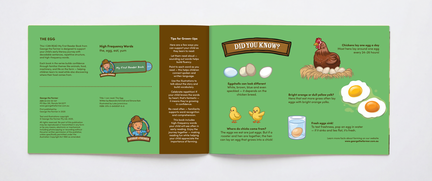 I Can Read - The Egg (Level 3-4)