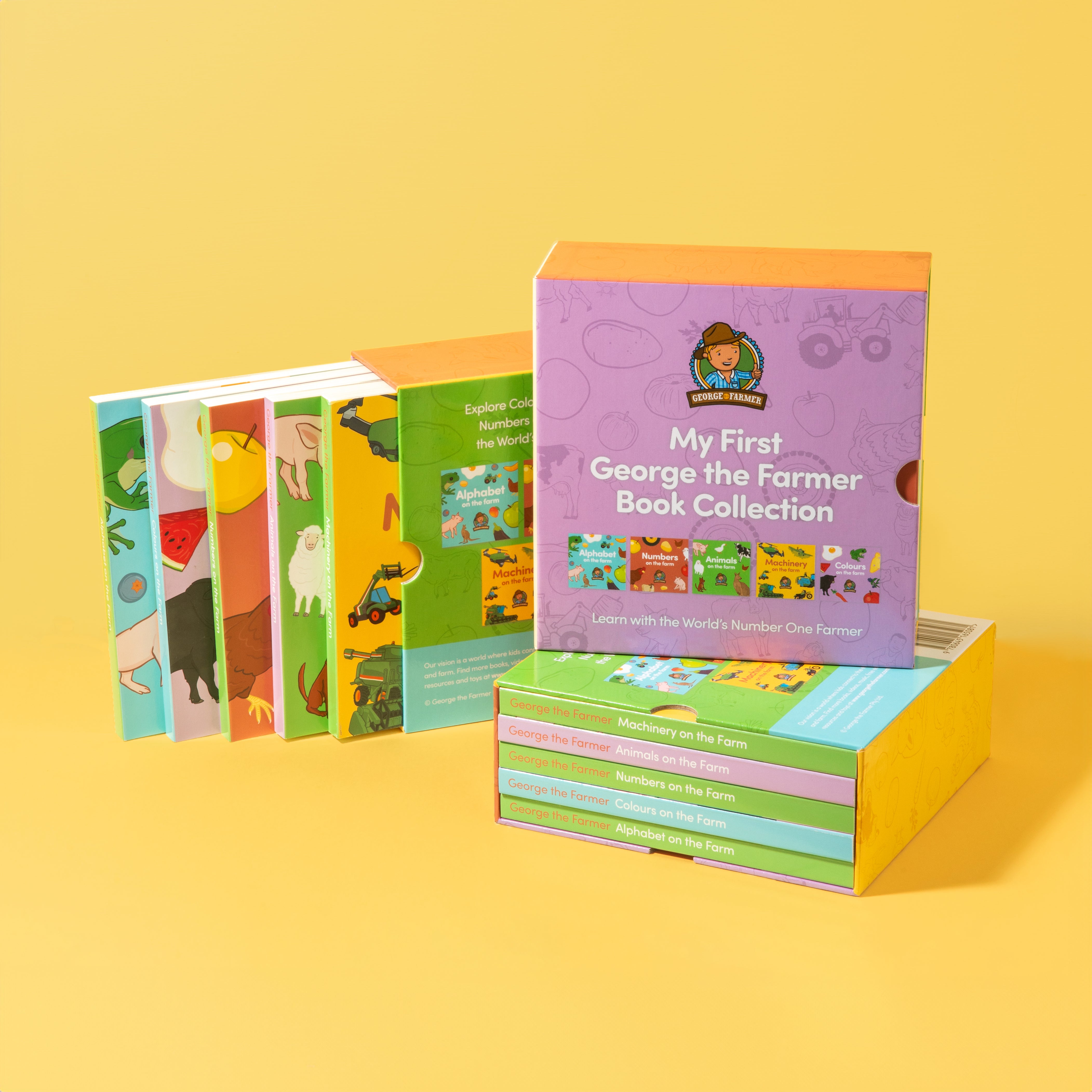 George Name Books My First George the Farmer Book Collection Board Books