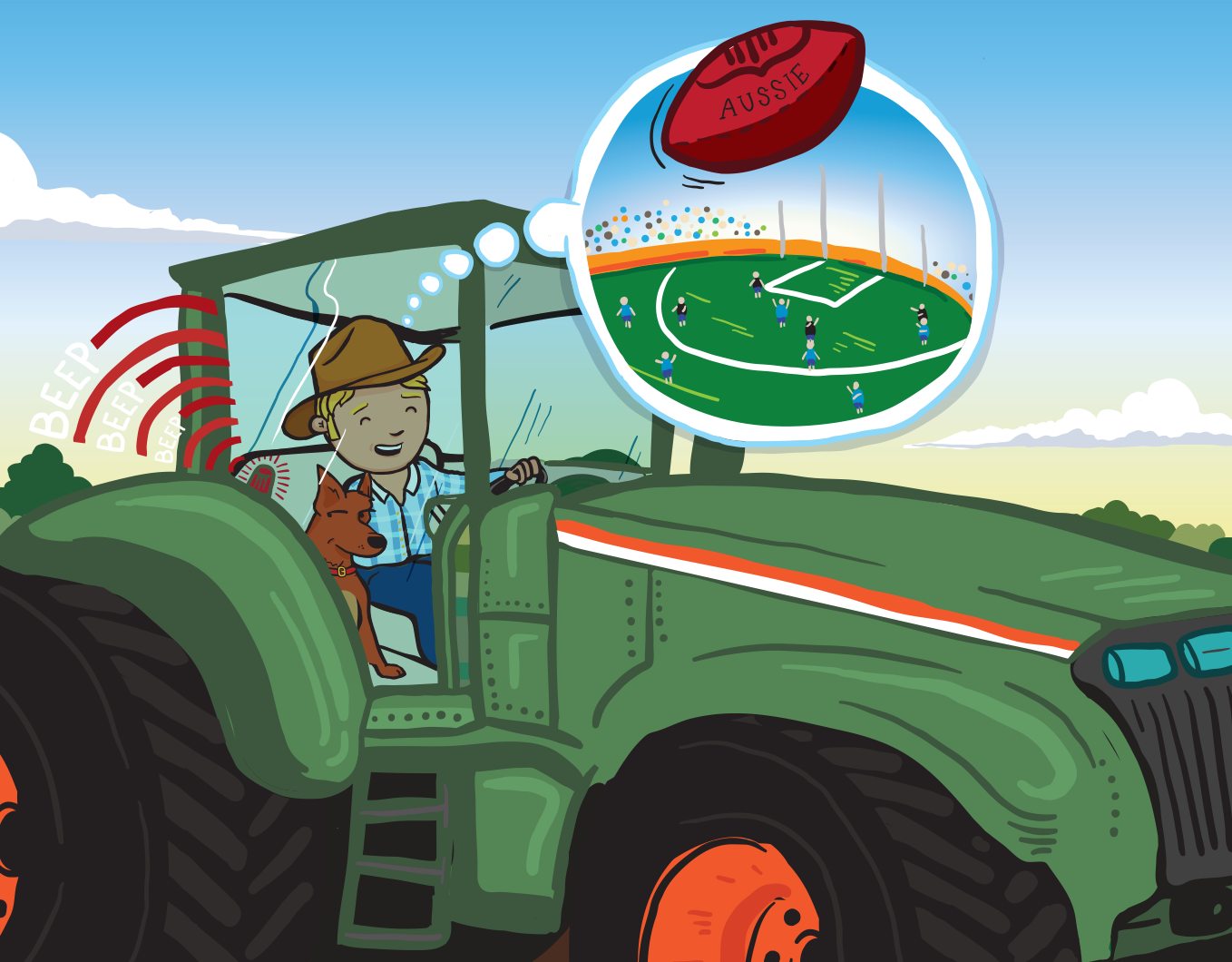 George the Farmer Plants a Wheat Crop Picture Book