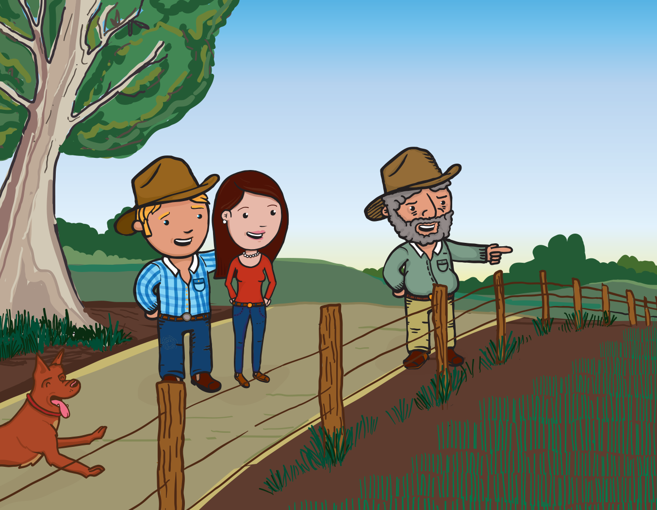 George the Farmer Plants a Wheat Crop Picture Book