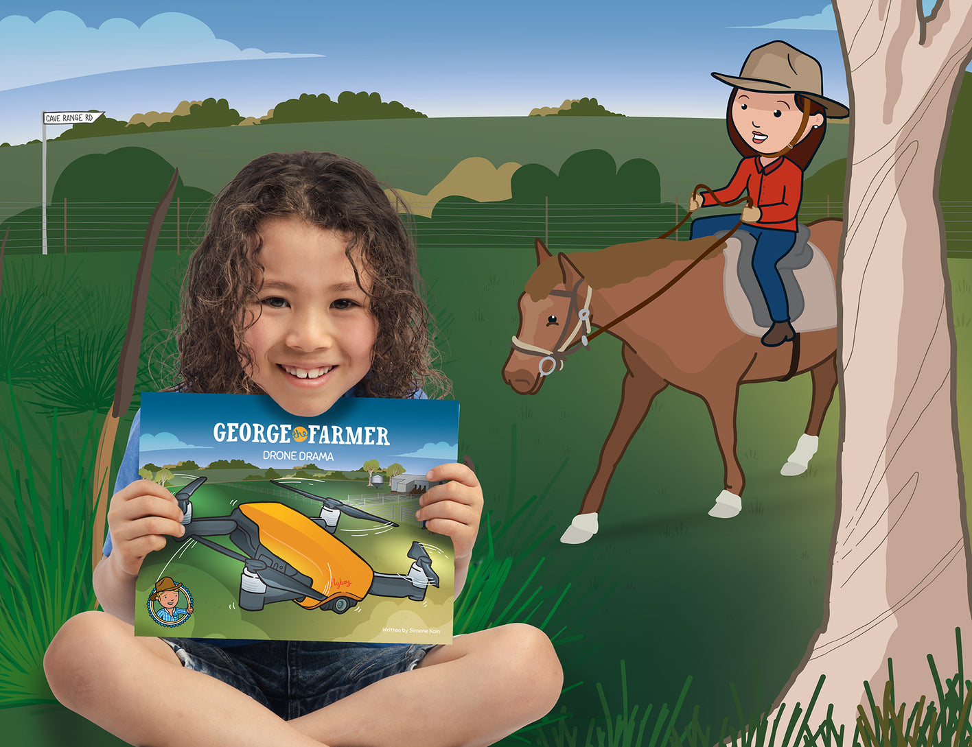 George the Farmer Drone Drama Picture Book