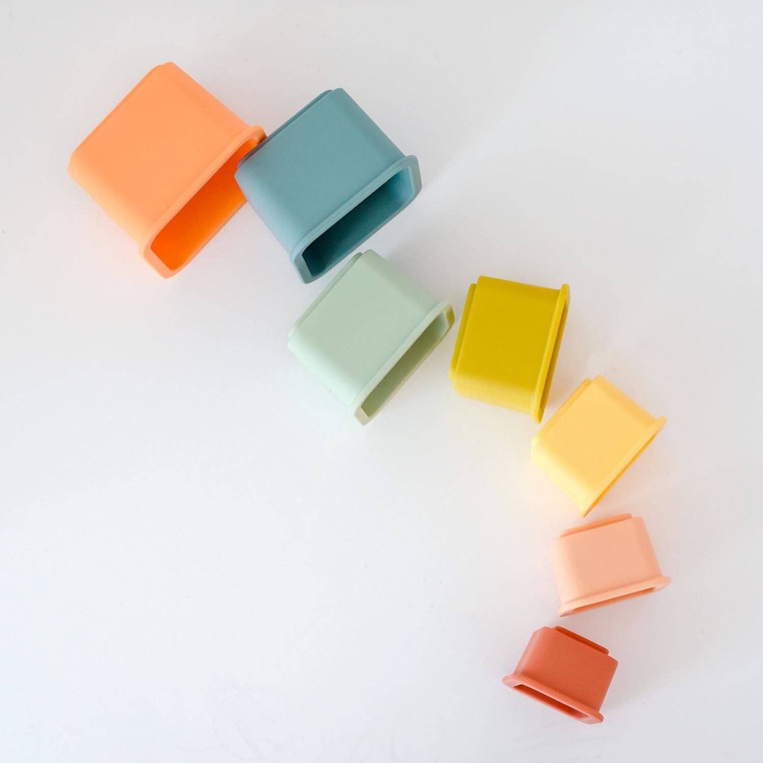 Square Stackable Cup Square Stacker Cups - OB – George the Farmer