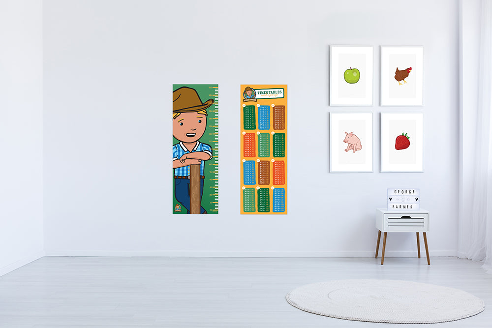 Height Chart Poster