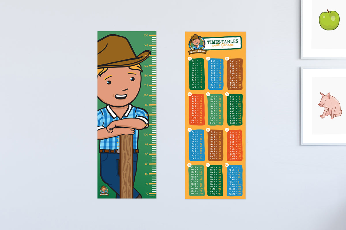 Height Chart Poster