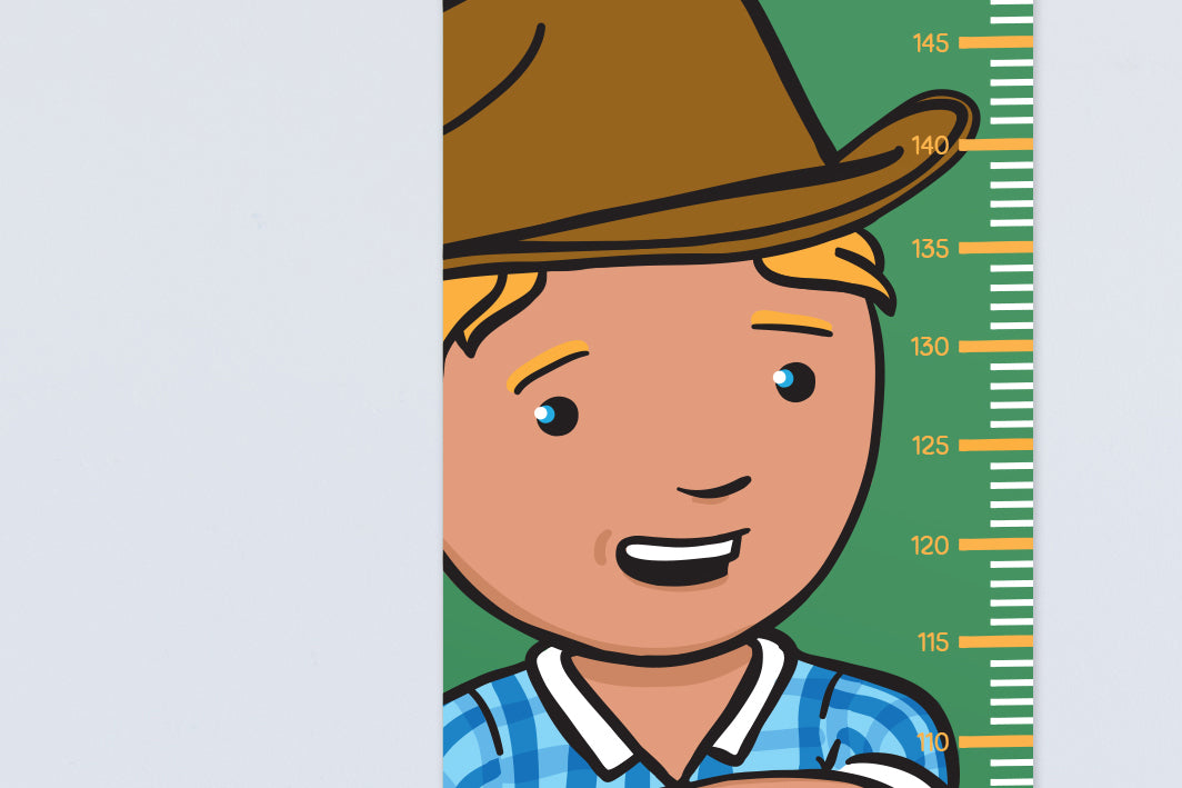 Height Chart Poster