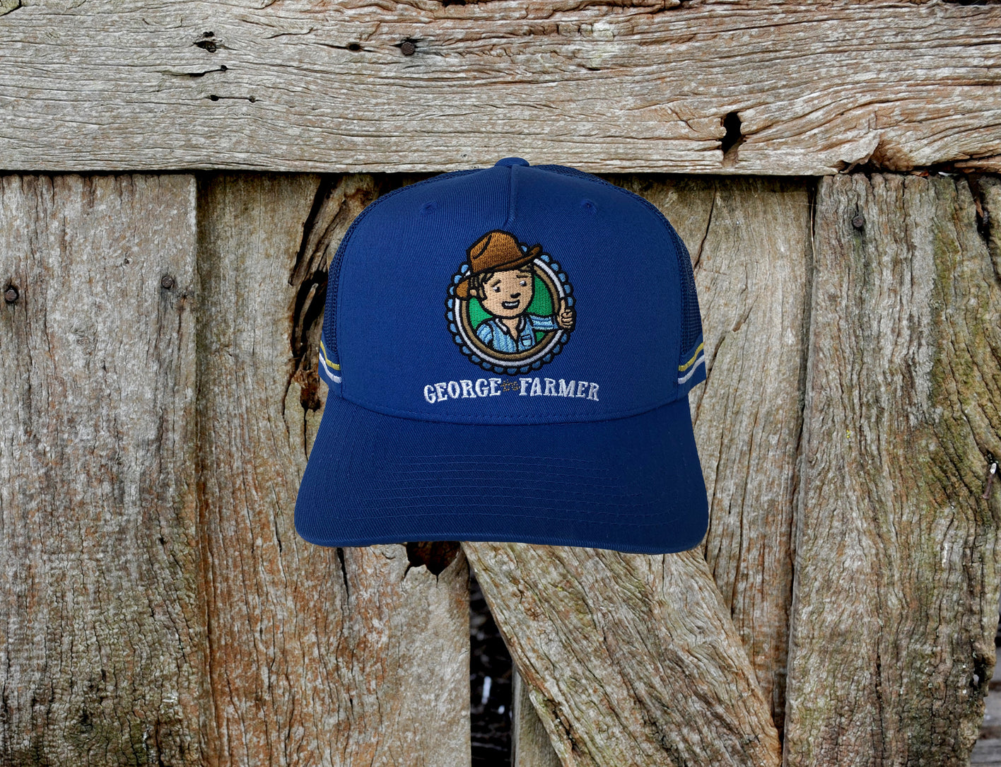 Tonal Embroidered Trucker Caps