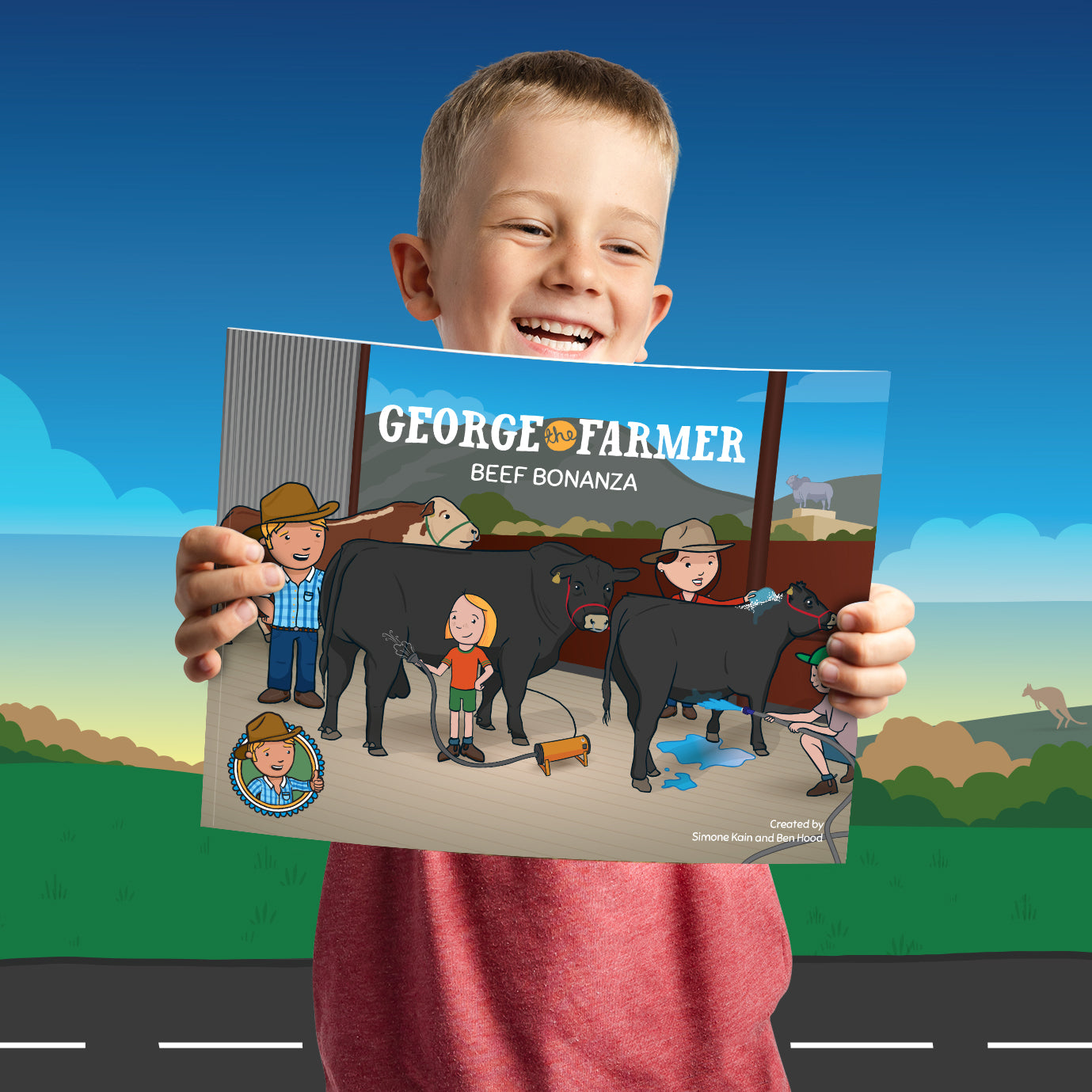 George the Farmer Beef Bonanza Picture Book