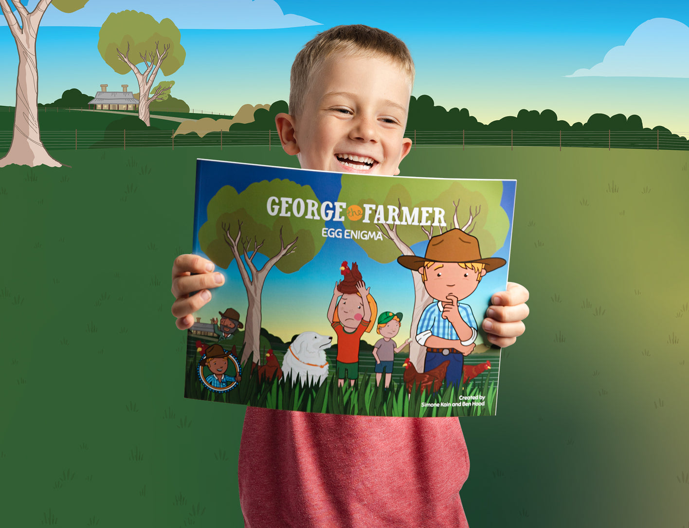 George the Farmer Egg Enigma Picture Book