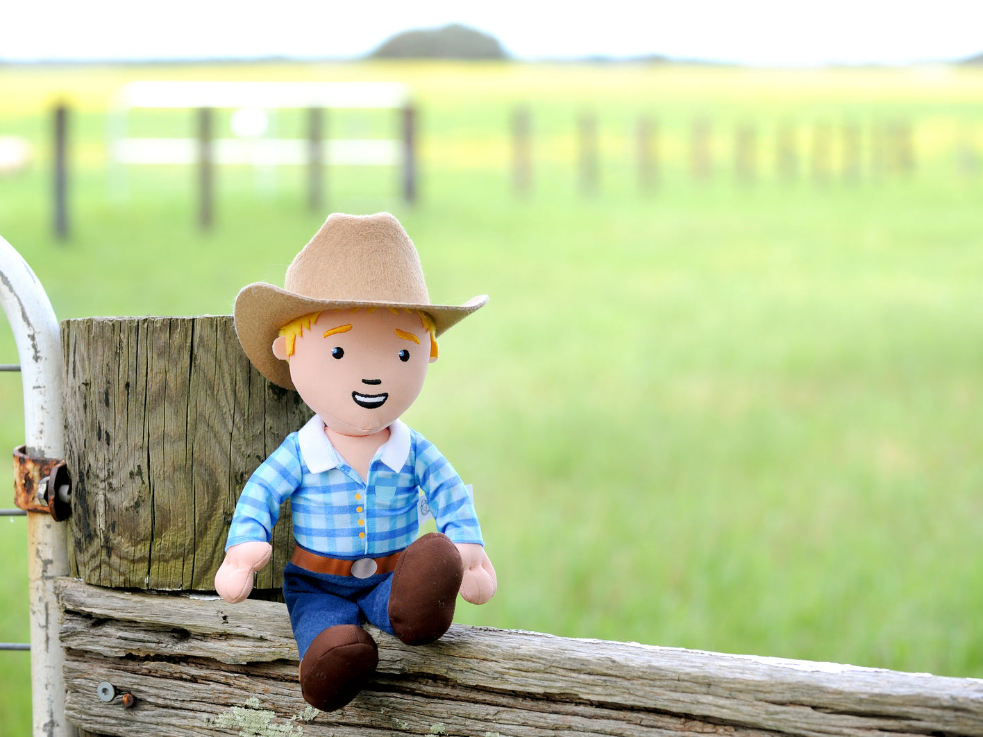 George the Farmer Cuddle Doll