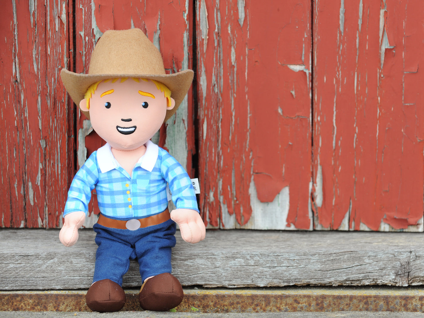 George the Farmer Cuddle Doll