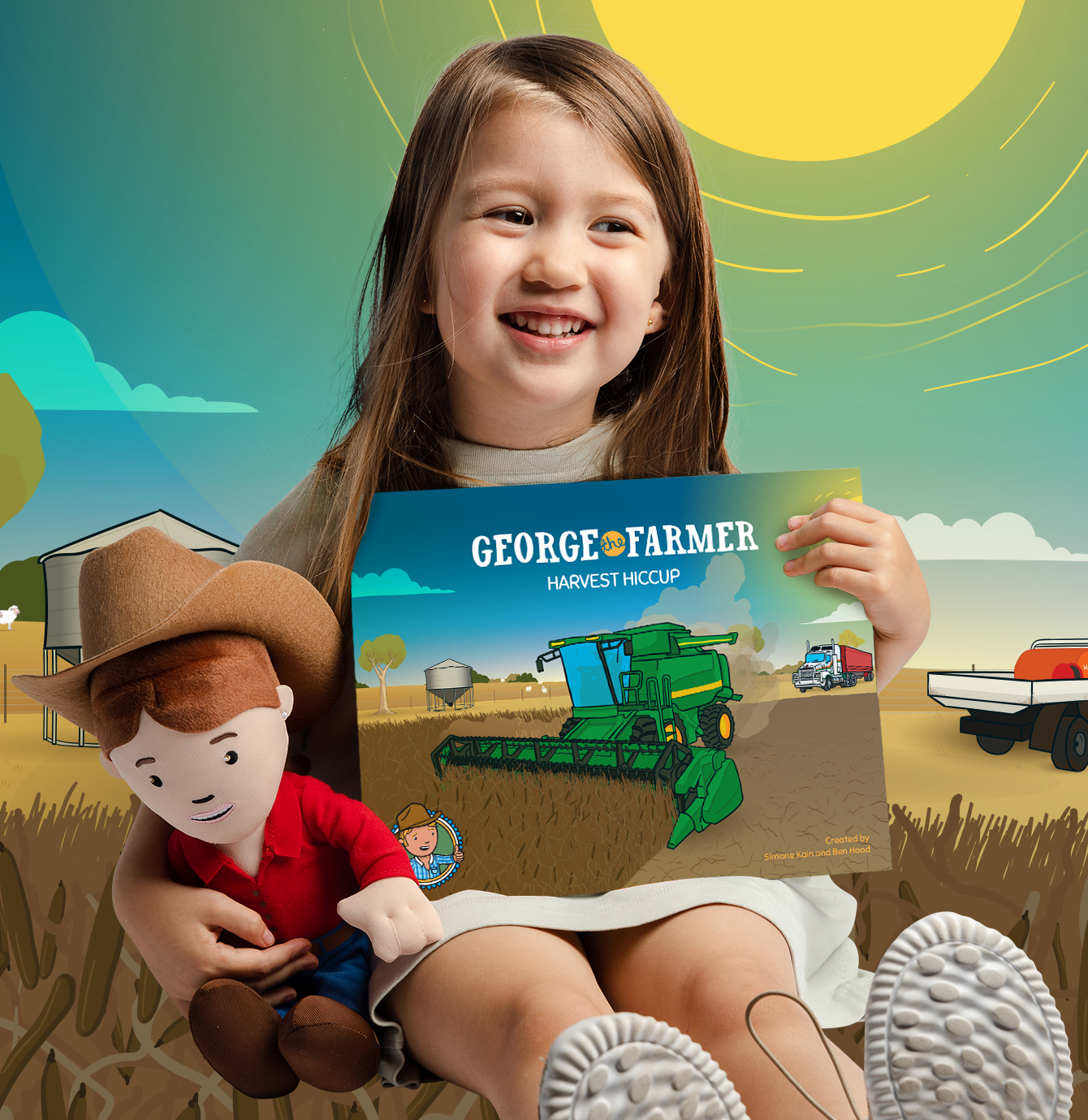 George the Farmer Harvest Hiccup Picture Book