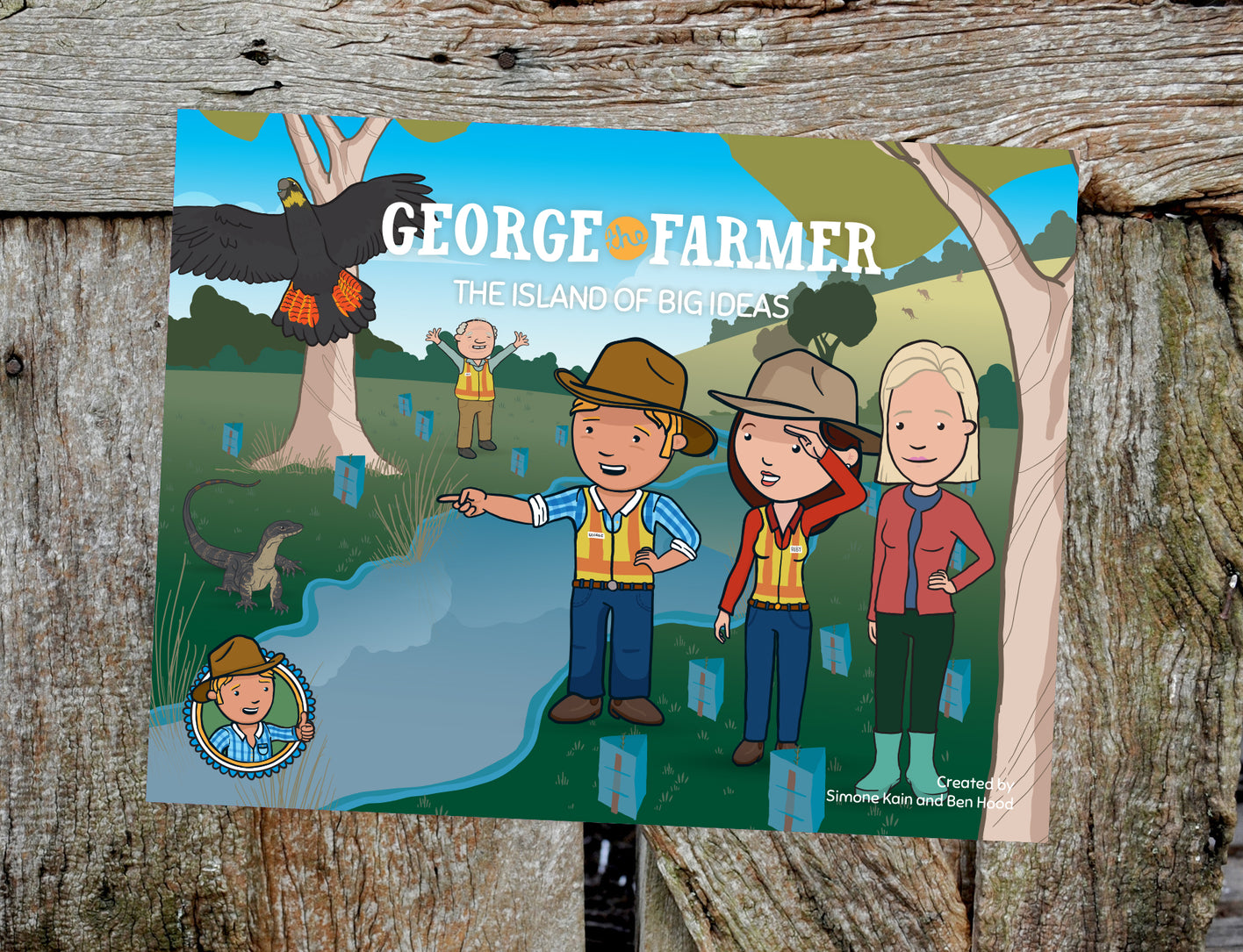 George the Farmer The Island of Big Ideas Picture Book