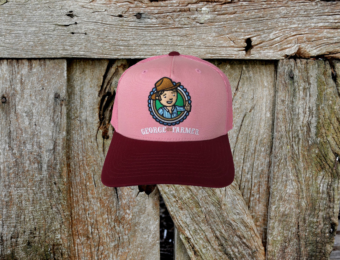 Tonal Embroidered Trucker Caps