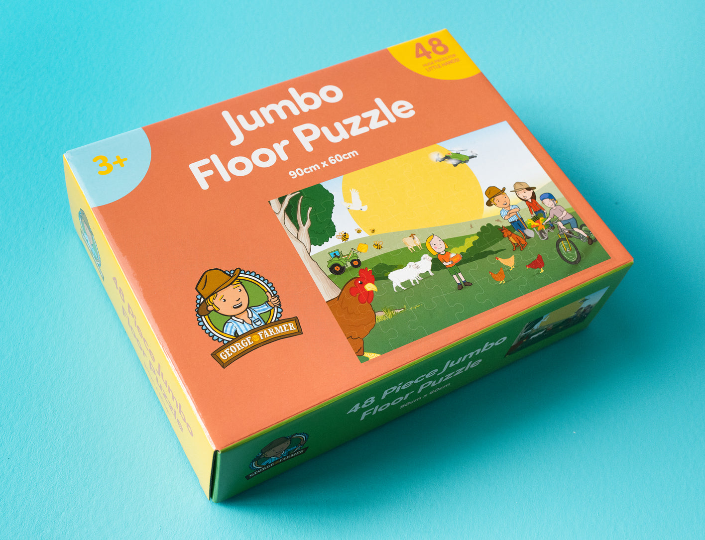 George the Farmer 48 Piece Jumbo Floor Puzzle